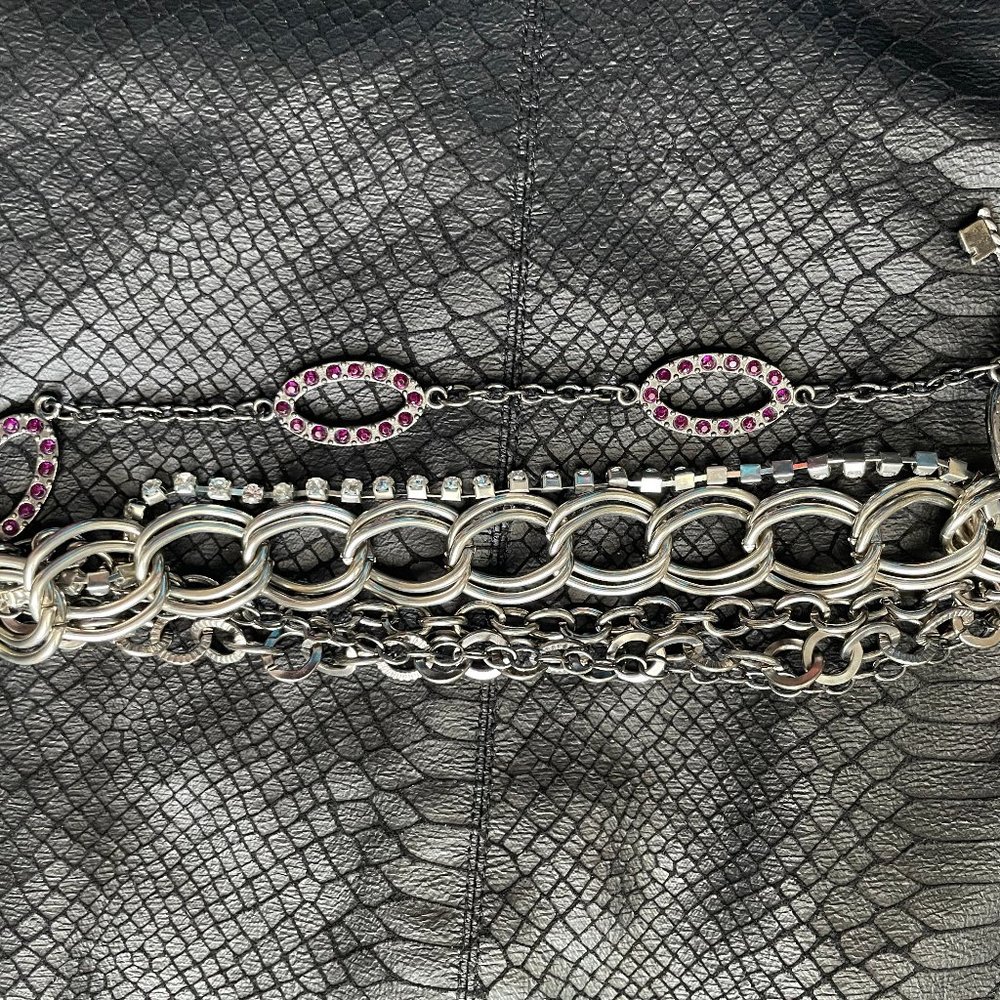 Premier Design Silver Multi Chain Bracelet - Picture 3 of 3